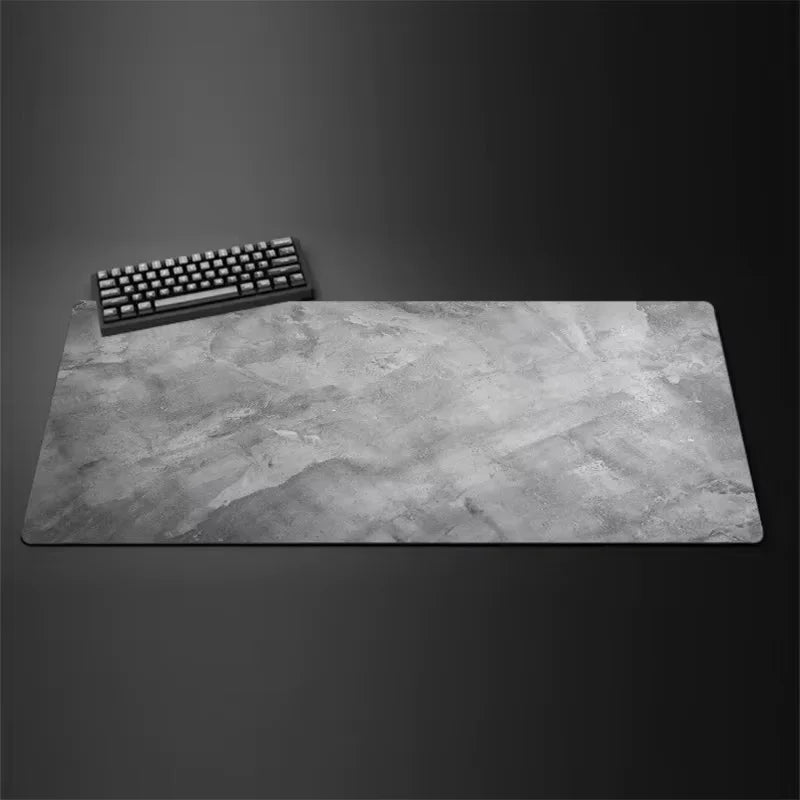 Gray mouse pad Large/Small overlocked mousepad xxl desktop keyboard table pad gray series game desk mat computer accessories Ergo & Fit