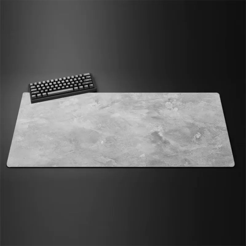 Gray mouse pad Large/Small overlocked mousepad xxl desktop keyboard table pad gray series game desk mat computer accessories Ergo & Fit